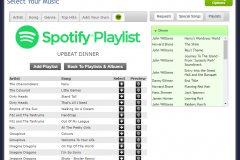 Connect to Spotify to import your playlist