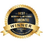 Scottify listed as a Top 10 Toronto Wedding DJ for 2023